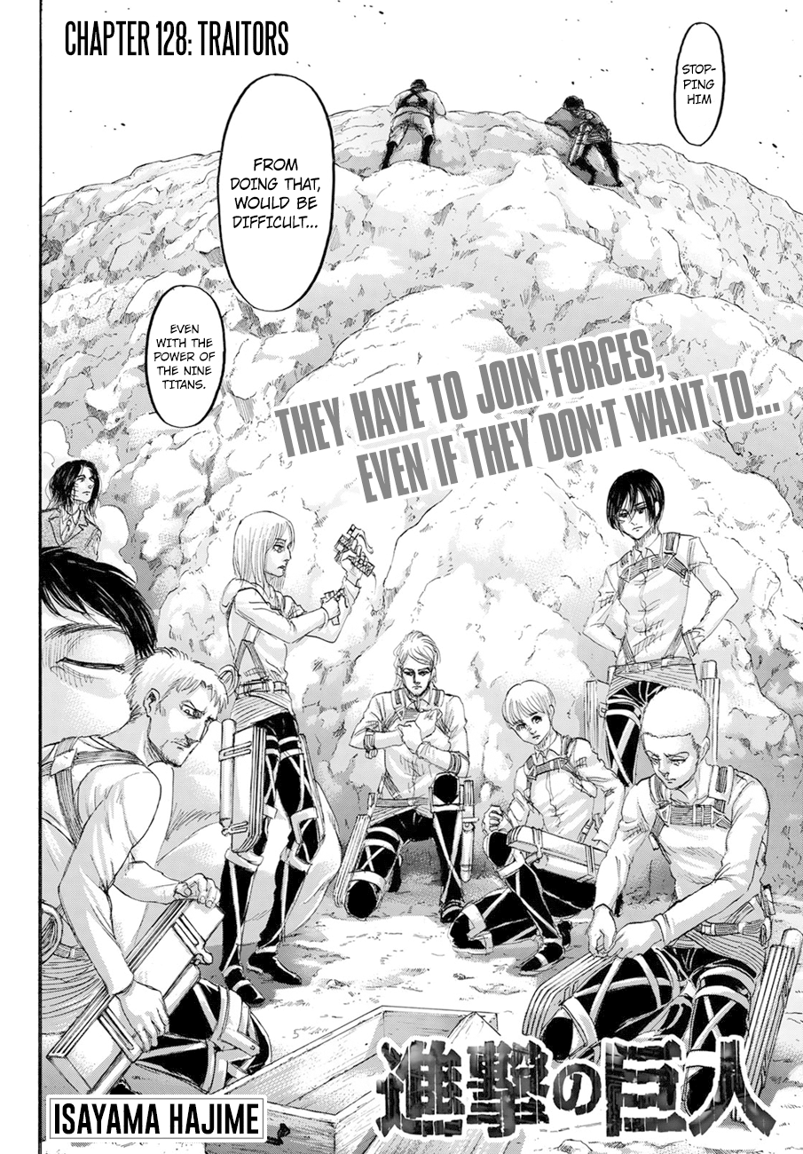 Attack on Titan Manga Manga Chapter - 128 - image 4