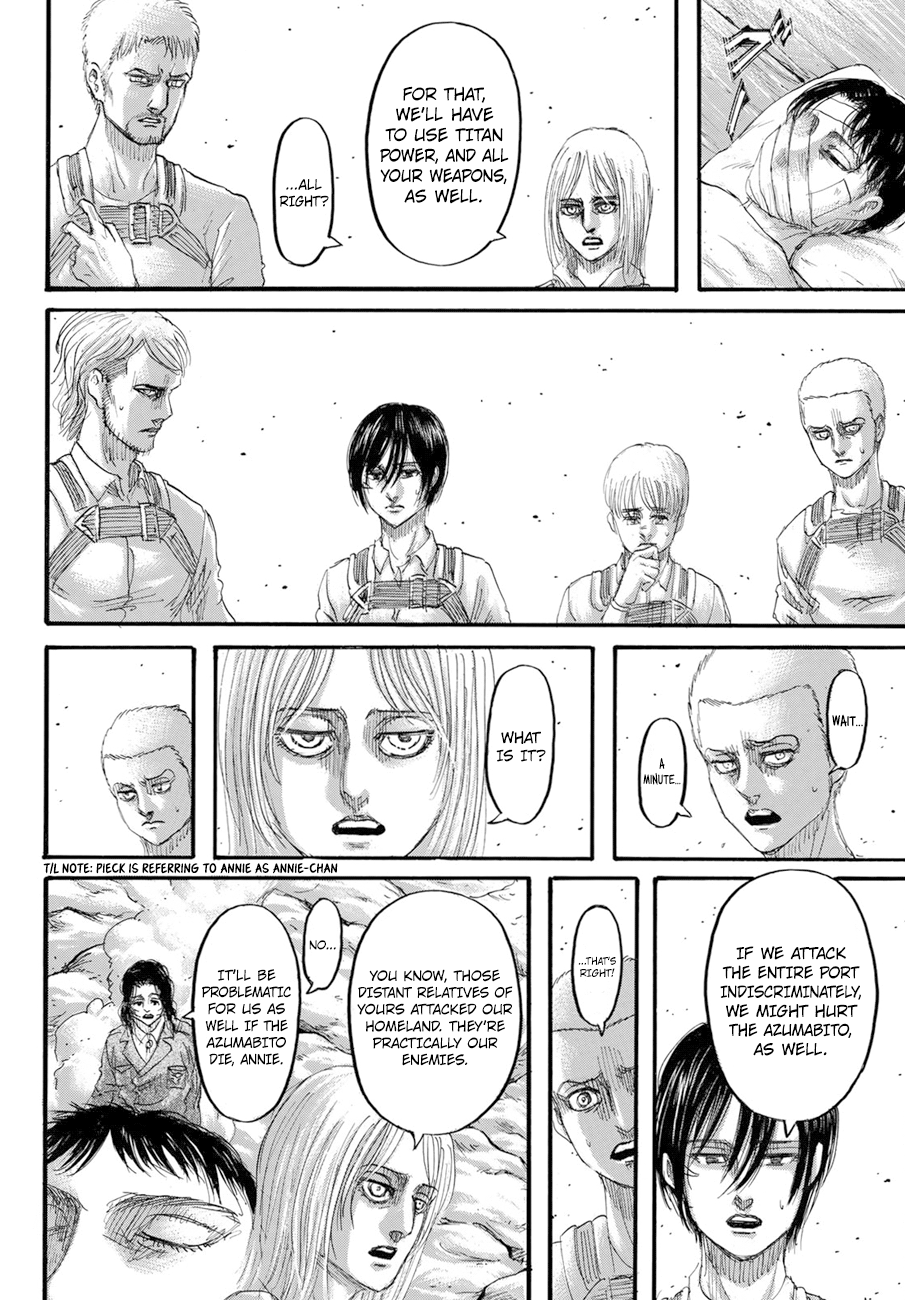 Attack on Titan Manga Manga Chapter - 128 - image 6