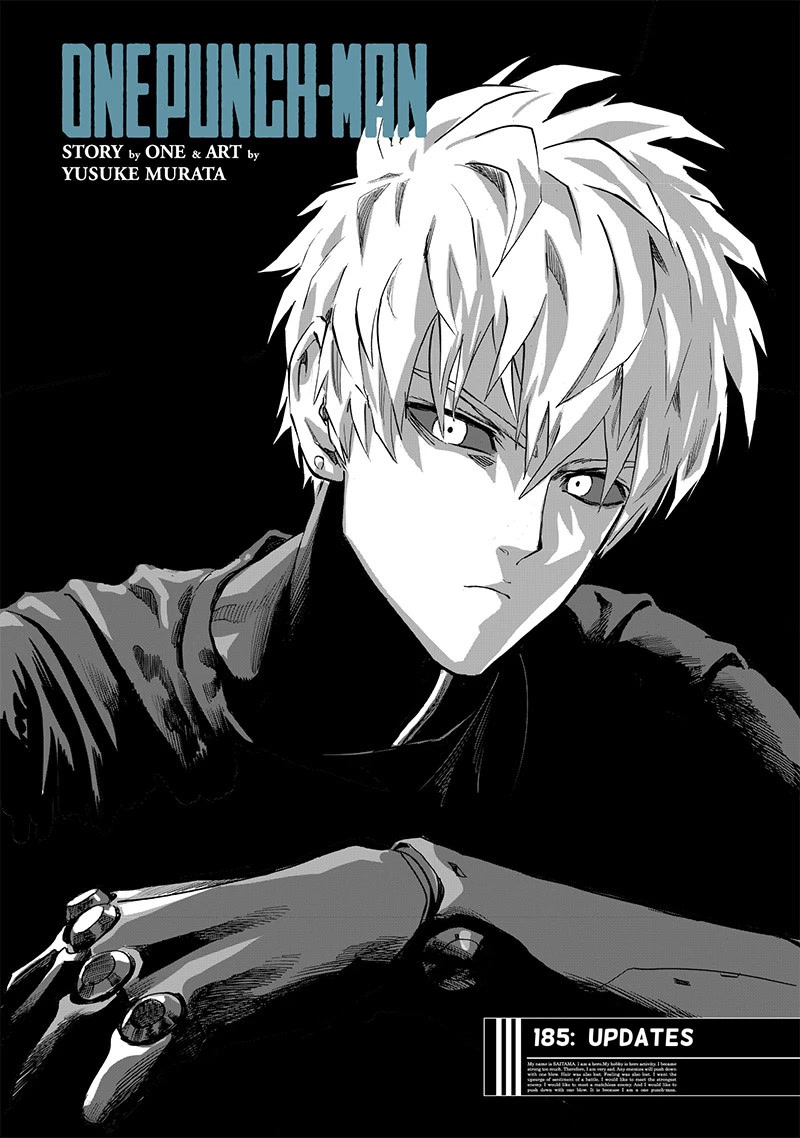 One Punch Man Manga Manga Chapter - 185 - image 1