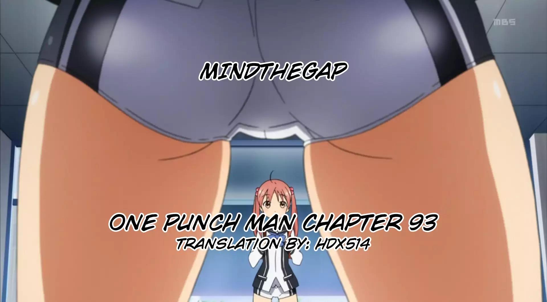 One Punch Man Manga Manga Chapter - 93 - image 1