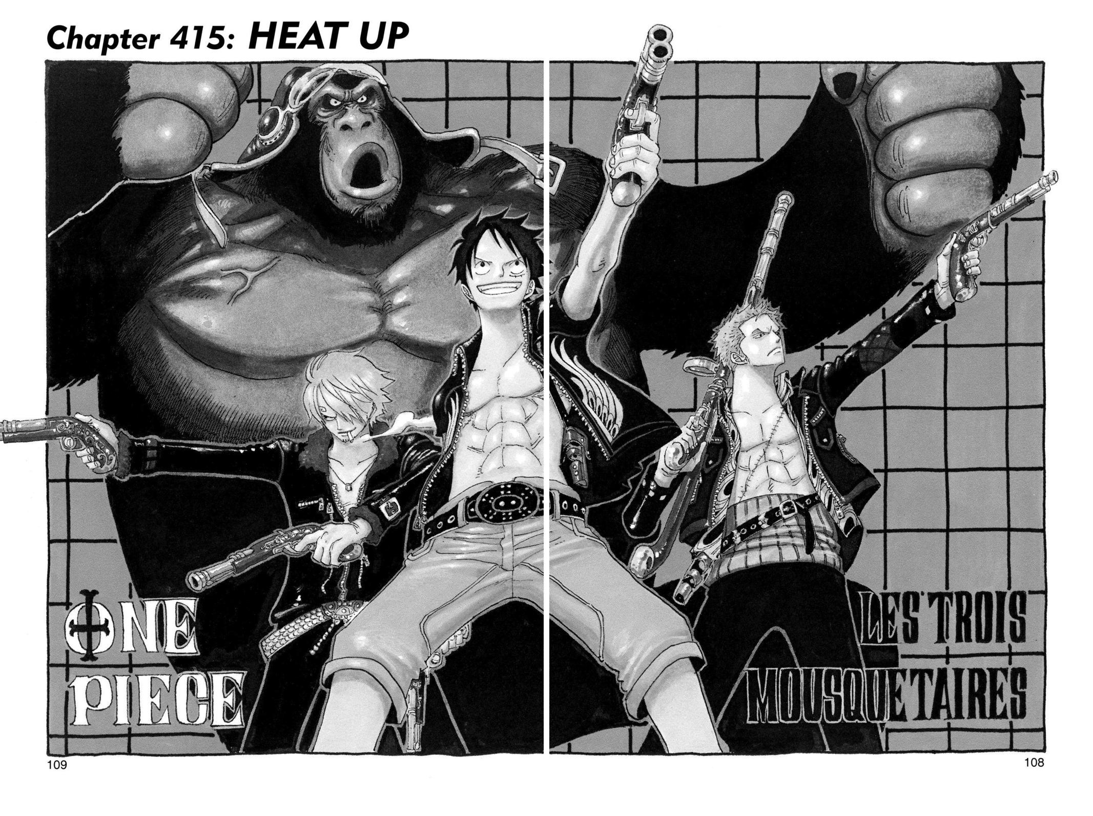 One Piece Manga Manga Chapter - 415 - image 1