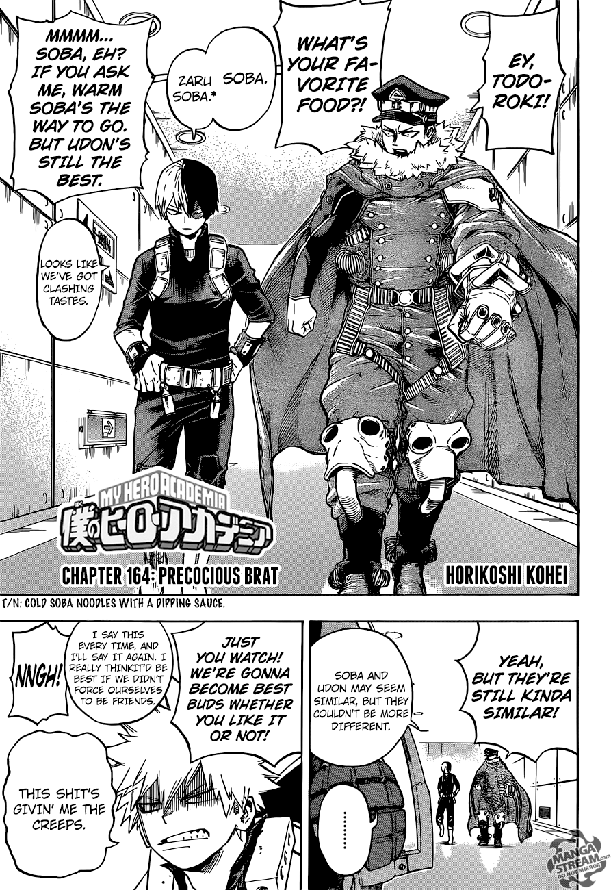 My Hero Academia Manga Manga Chapter - 164 - image 1