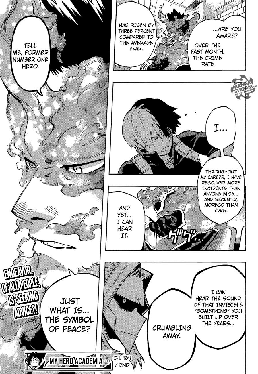 My Hero Academia Manga Manga Chapter - 164 - image 18