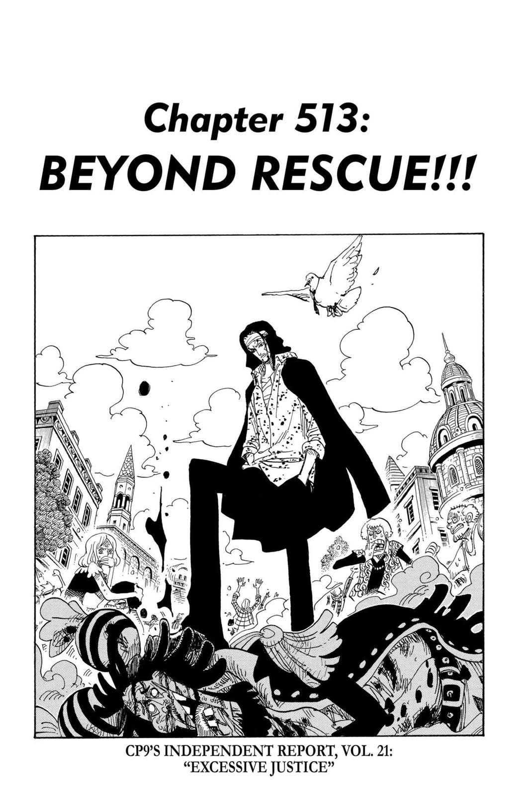 One Piece Manga Manga Chapter - 513 - image 7