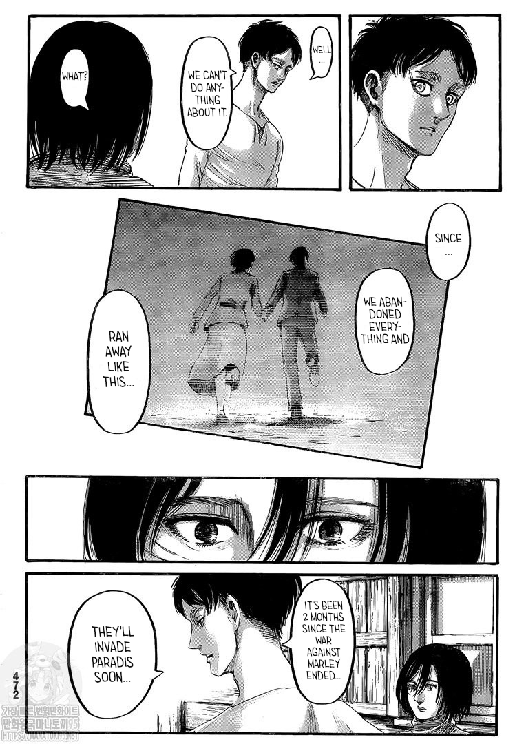 Attack on Titan Manga Manga Chapter - 138 - image 34