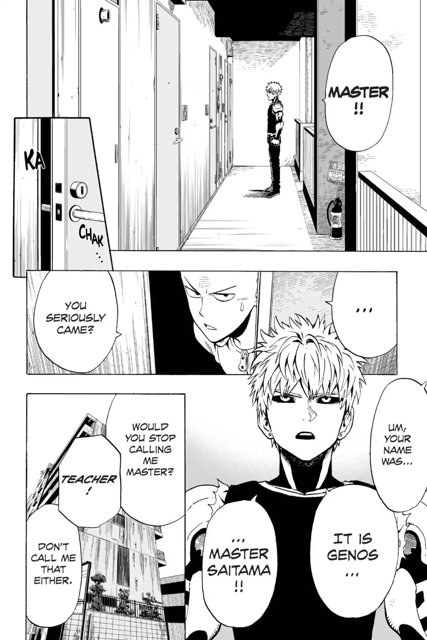 One Punch Man Manga Manga Chapter - 7 - image 2