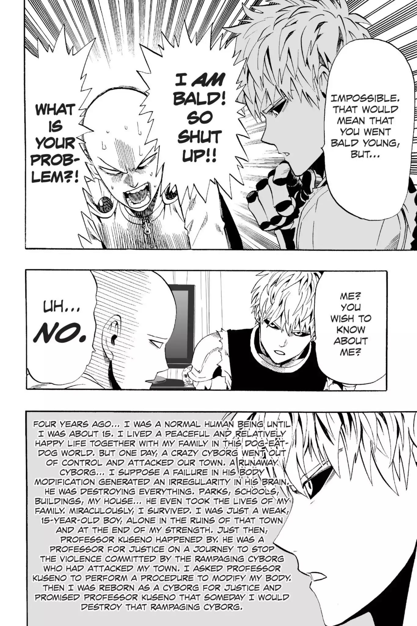 One Punch Man Manga Manga Chapter - 7 - image 4