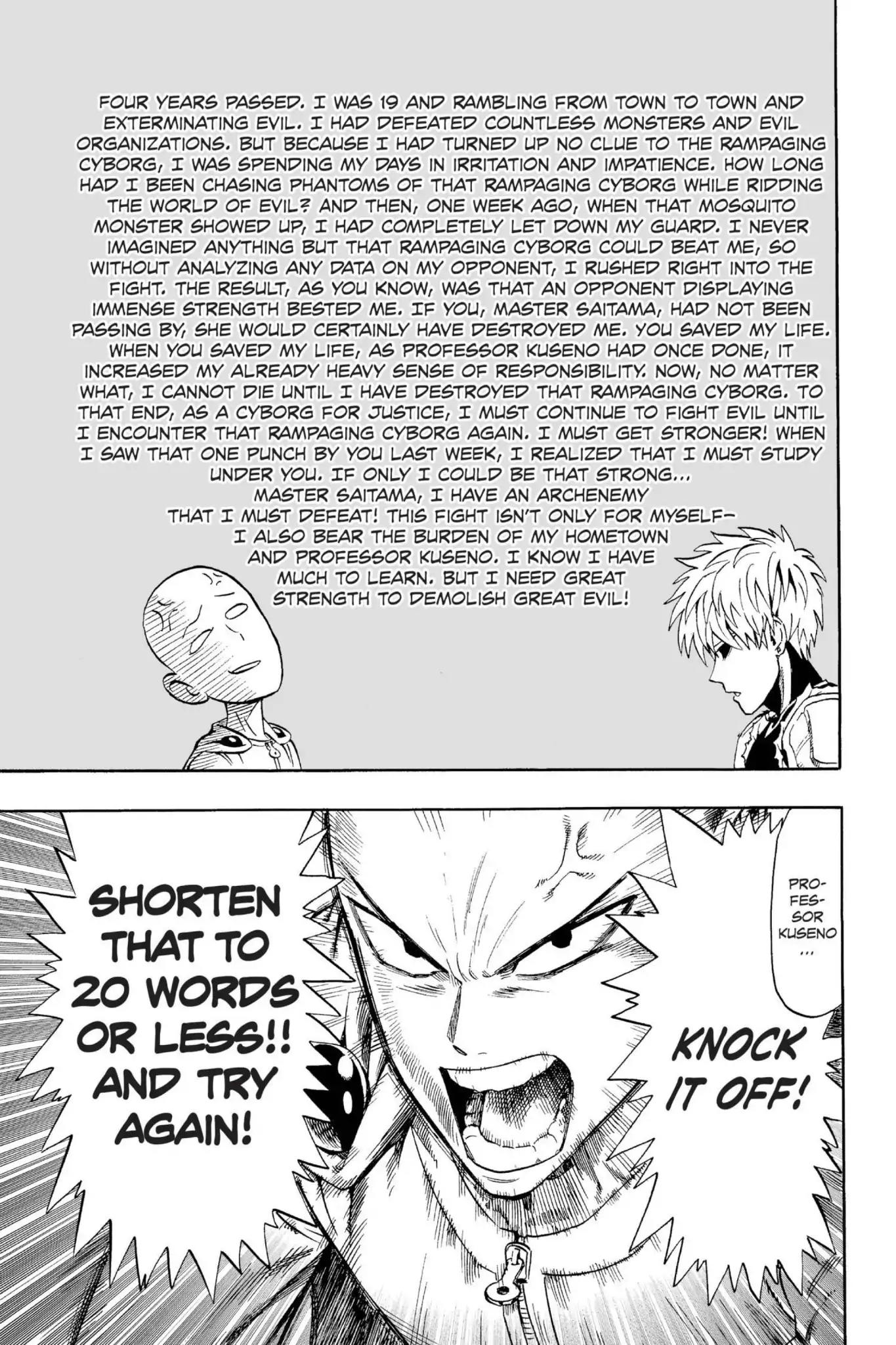 One Punch Man Manga Manga Chapter - 7 - image 5