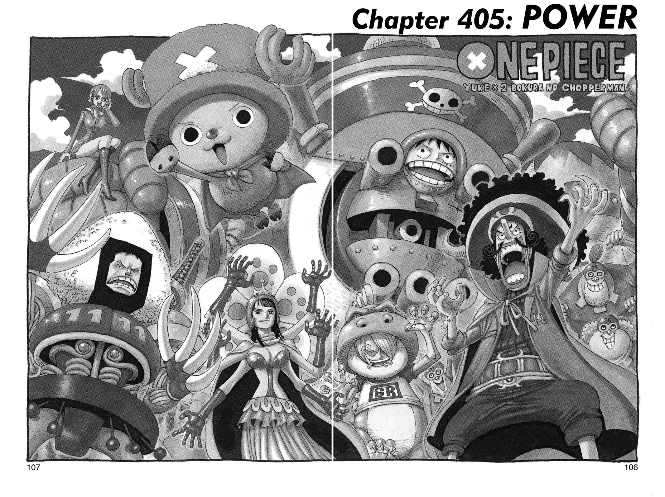 One Piece Manga Manga Chapter - 405 - image 1