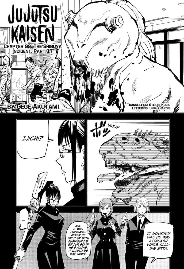 Jujutsu Kaisen Manga Chapter - 99 - image 2