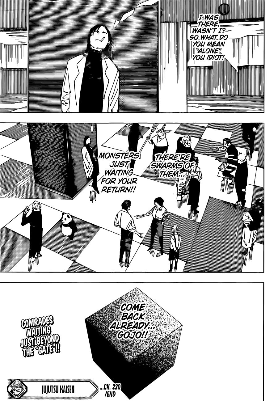 Jujutsu Kaisen Manga Chapter - 220 - image 19