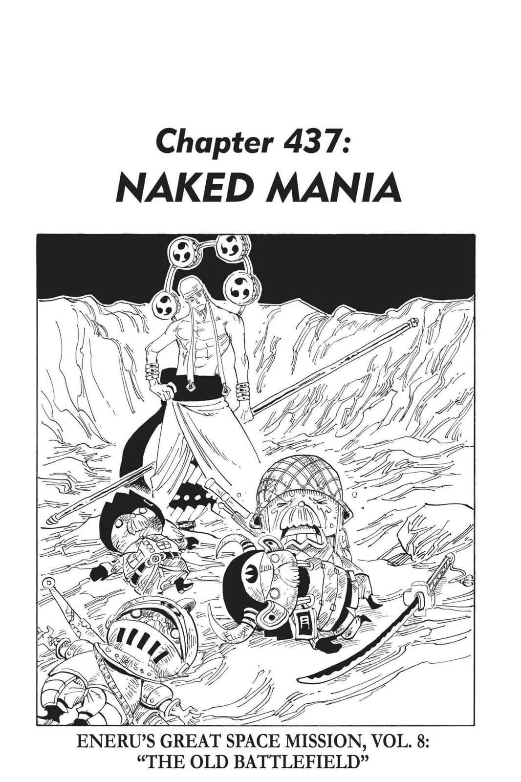One Piece Manga Manga Chapter - 437 - image 1