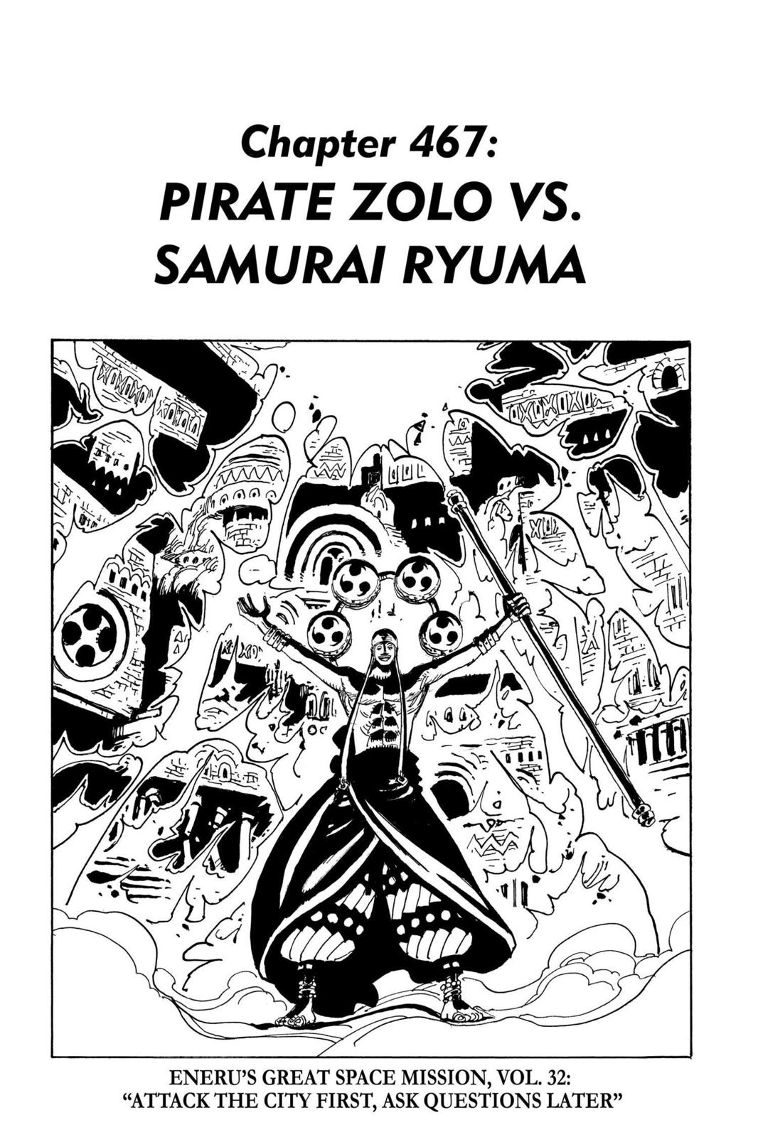 One Piece Manga Manga Chapter - 467 - image 1