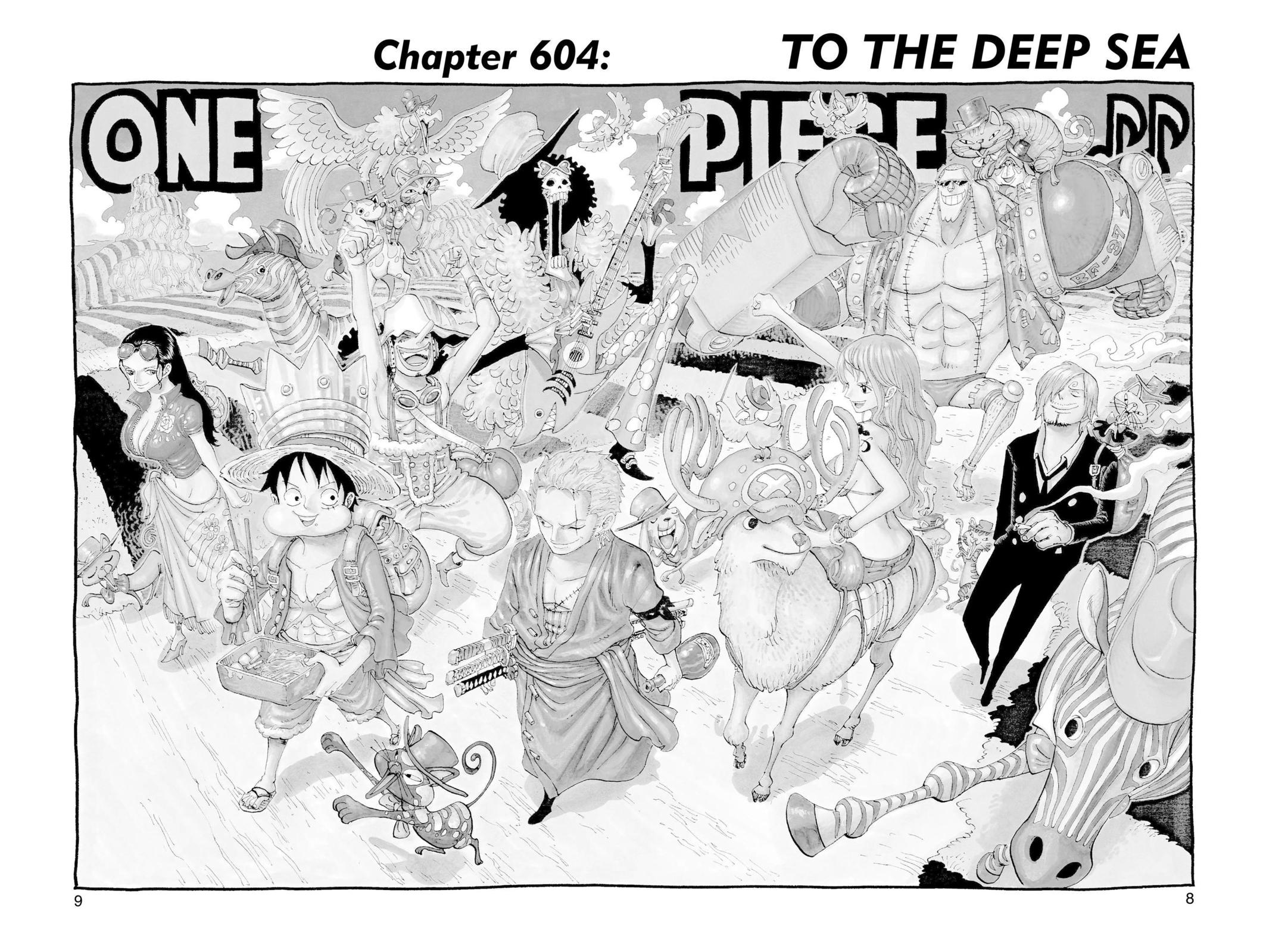 One Piece Manga Manga Chapter - 604 - image 8