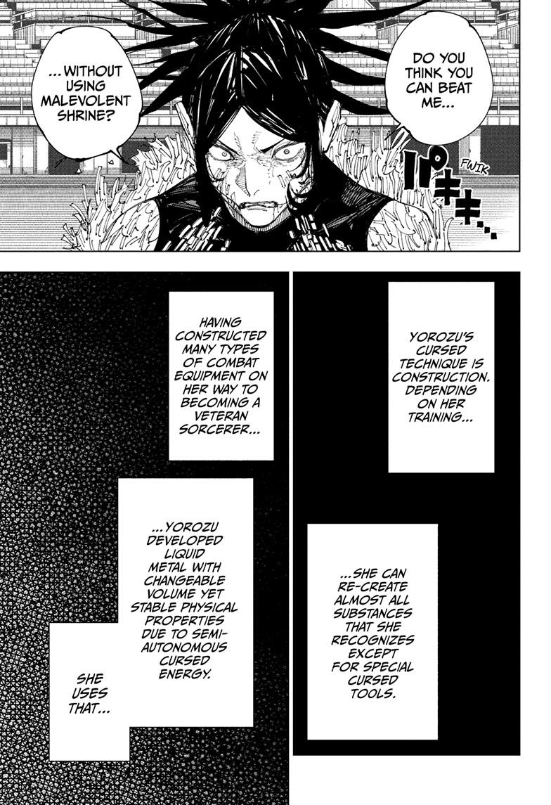 Jujutsu Kaisen Manga Chapter - 217 - image 17