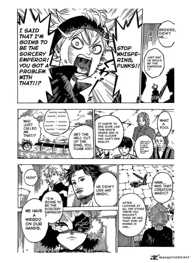 Black Clover Manga Manga Chapter - 3 - image 2