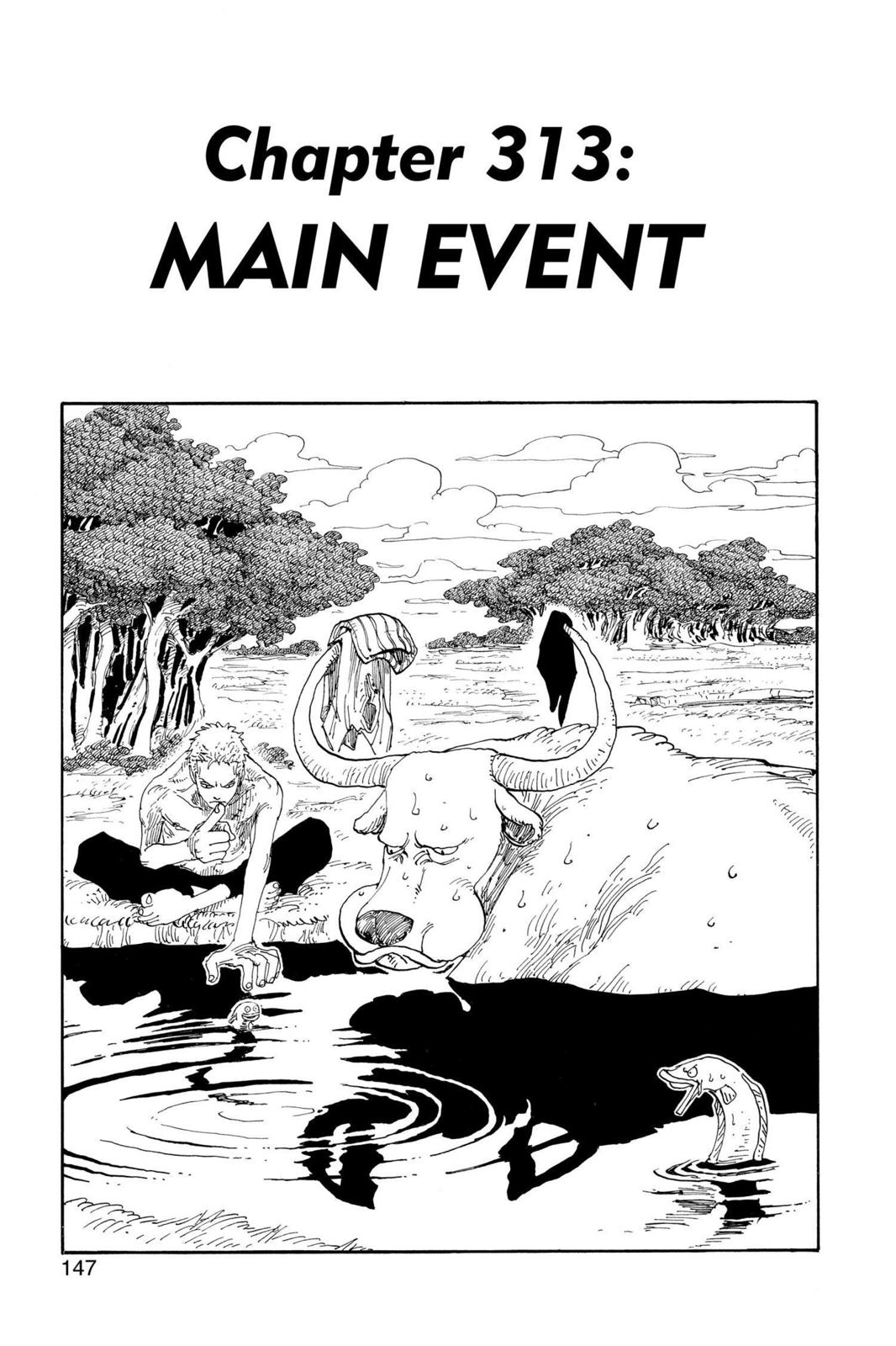 One Piece Manga Manga Chapter - 313 - image 1