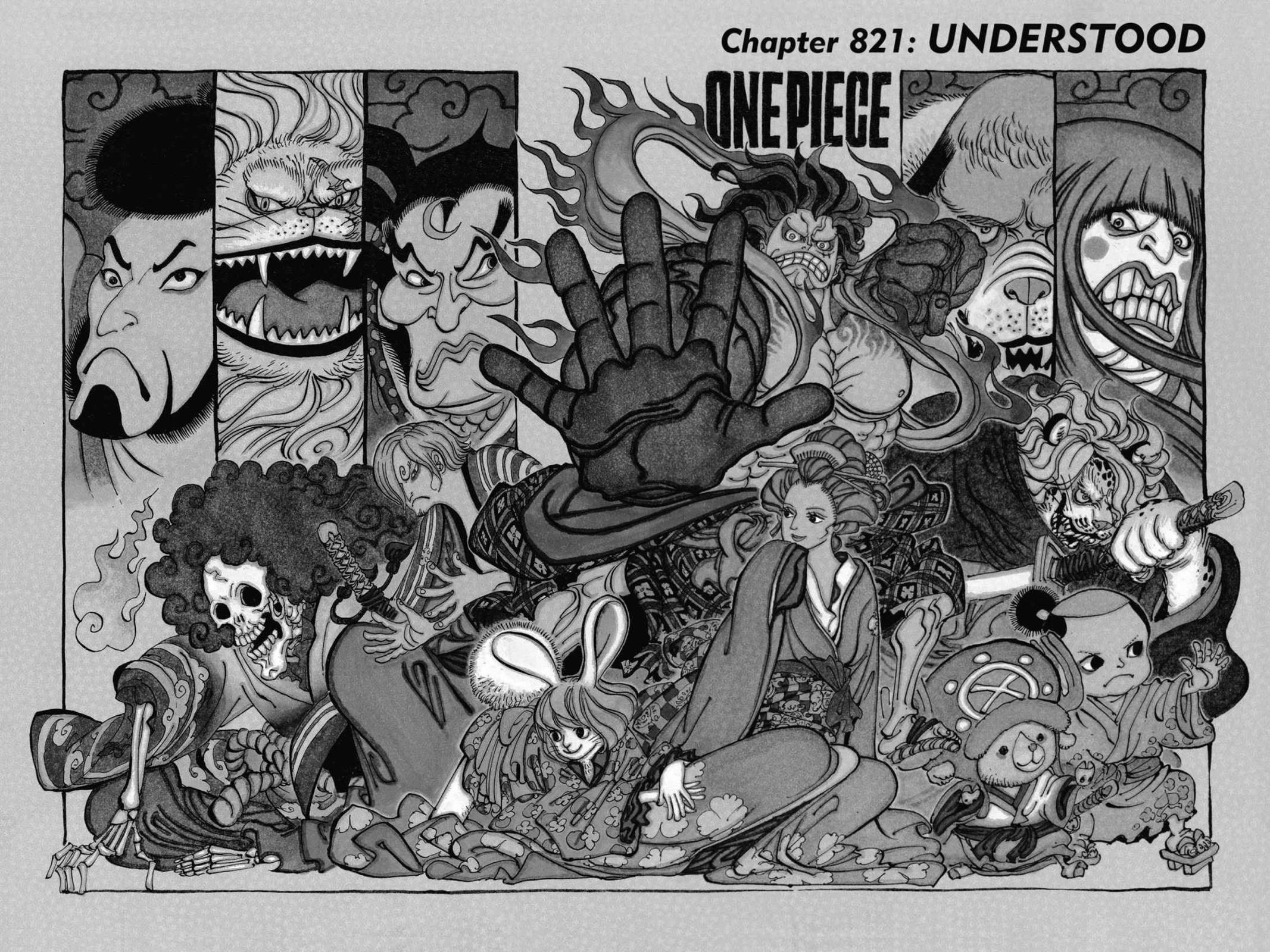 One Piece Manga Manga Chapter - 821 - image 1