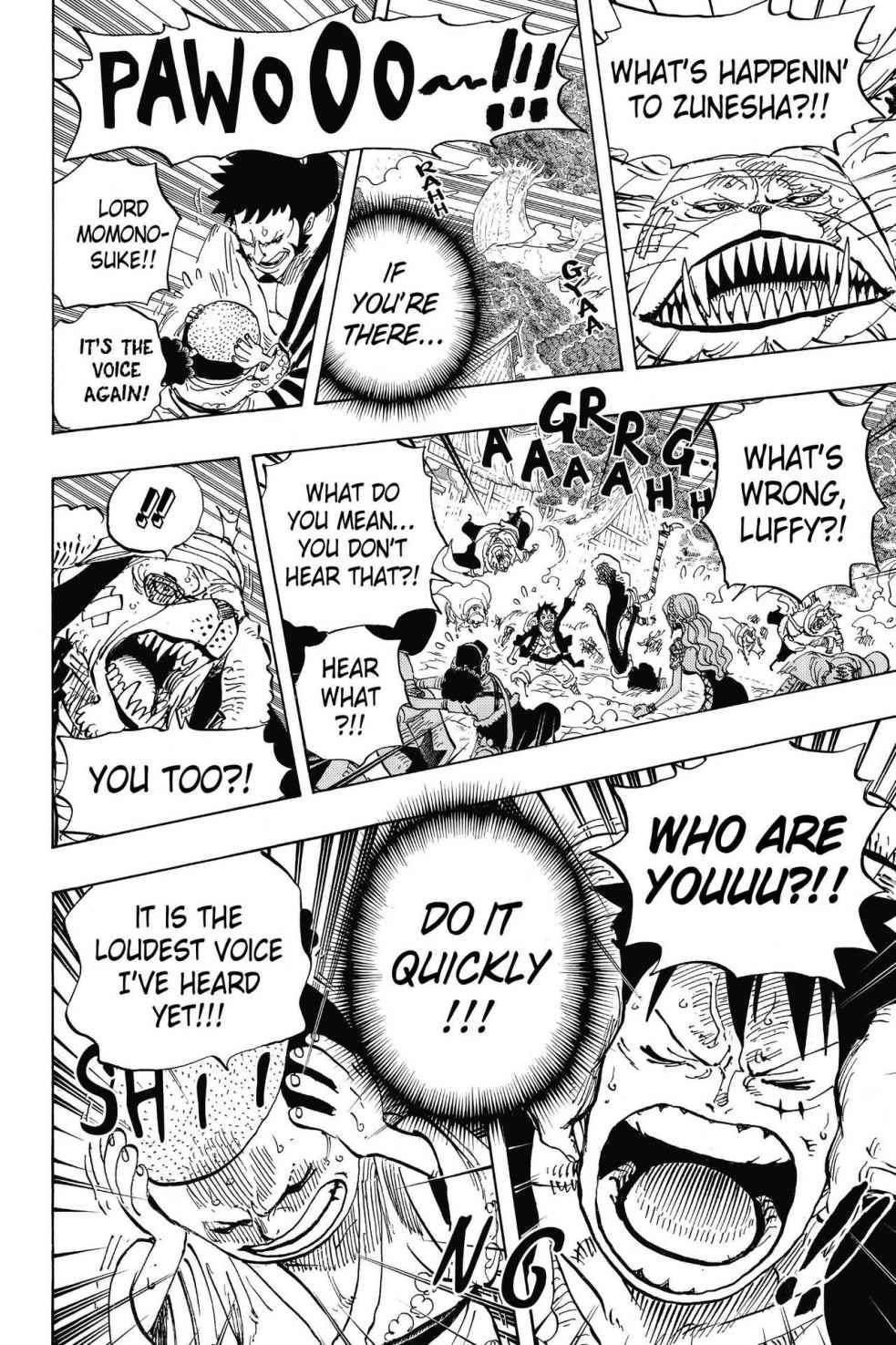 One Piece Manga Manga Chapter - 821 - image 4