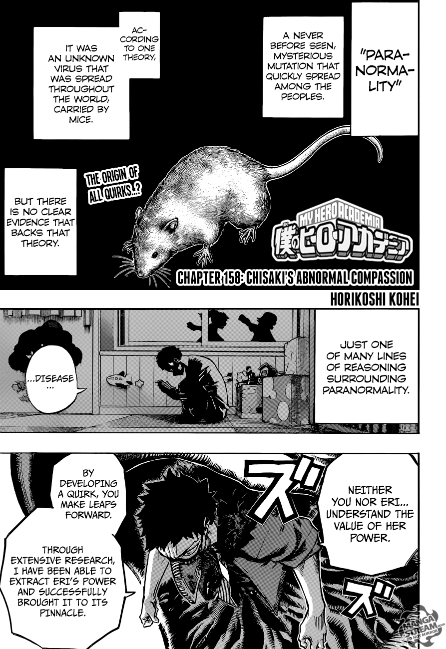 My Hero Academia Manga Manga Chapter - 158 - image 1