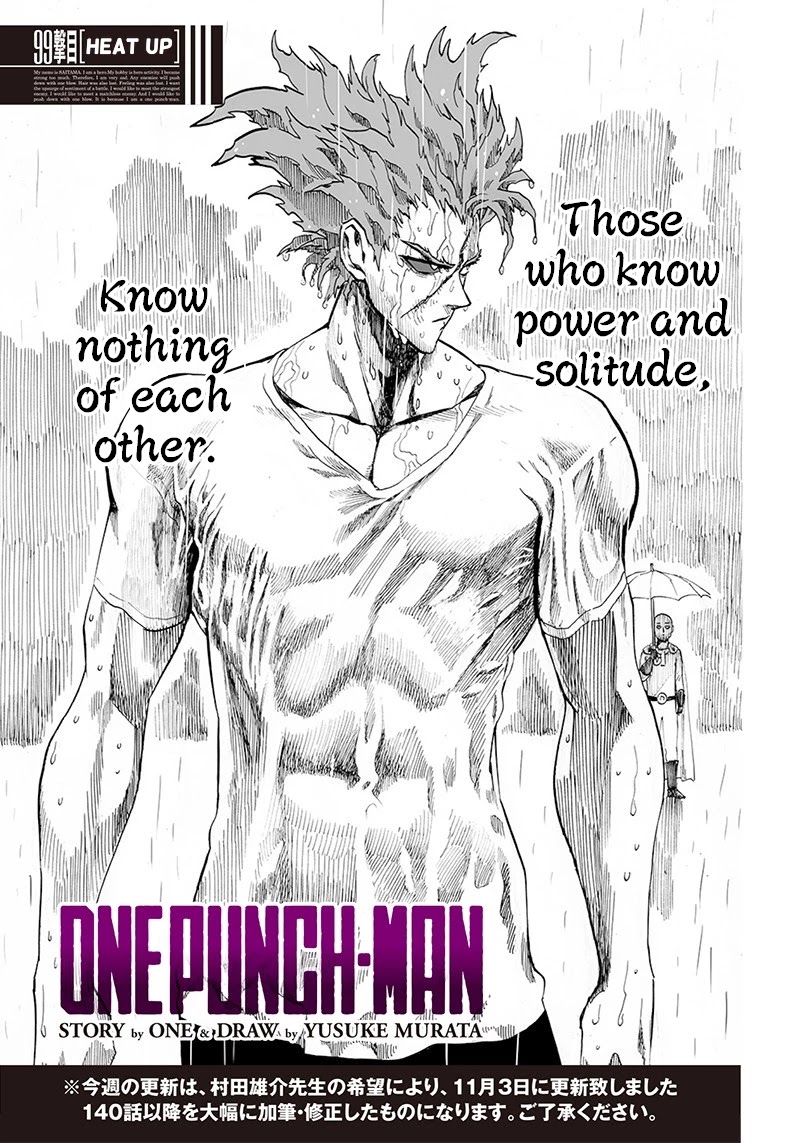 One Punch Man Manga Manga Chapter - 99 - image 1