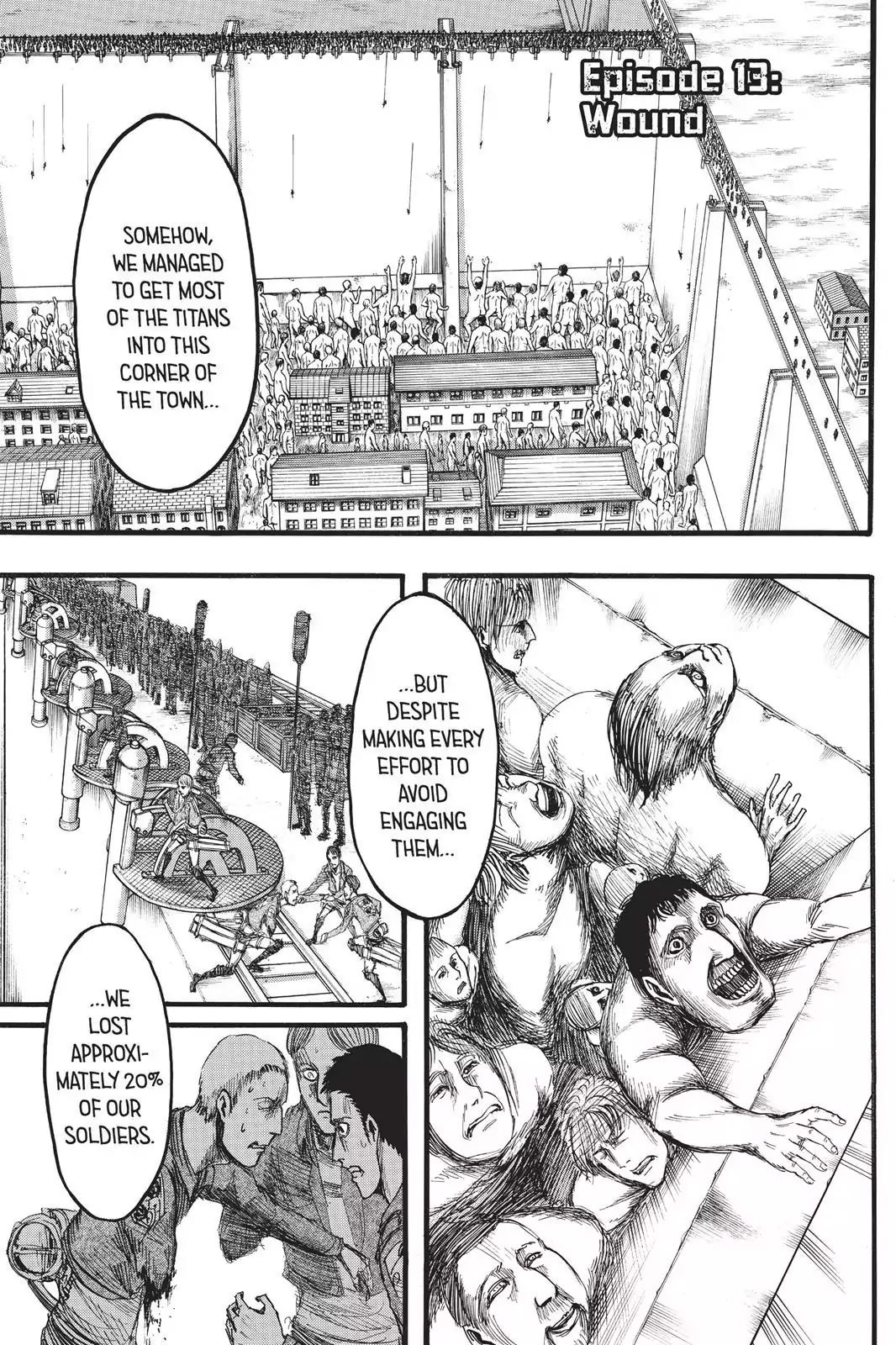 Attack on Titan Manga Manga Chapter - 13 - image 1