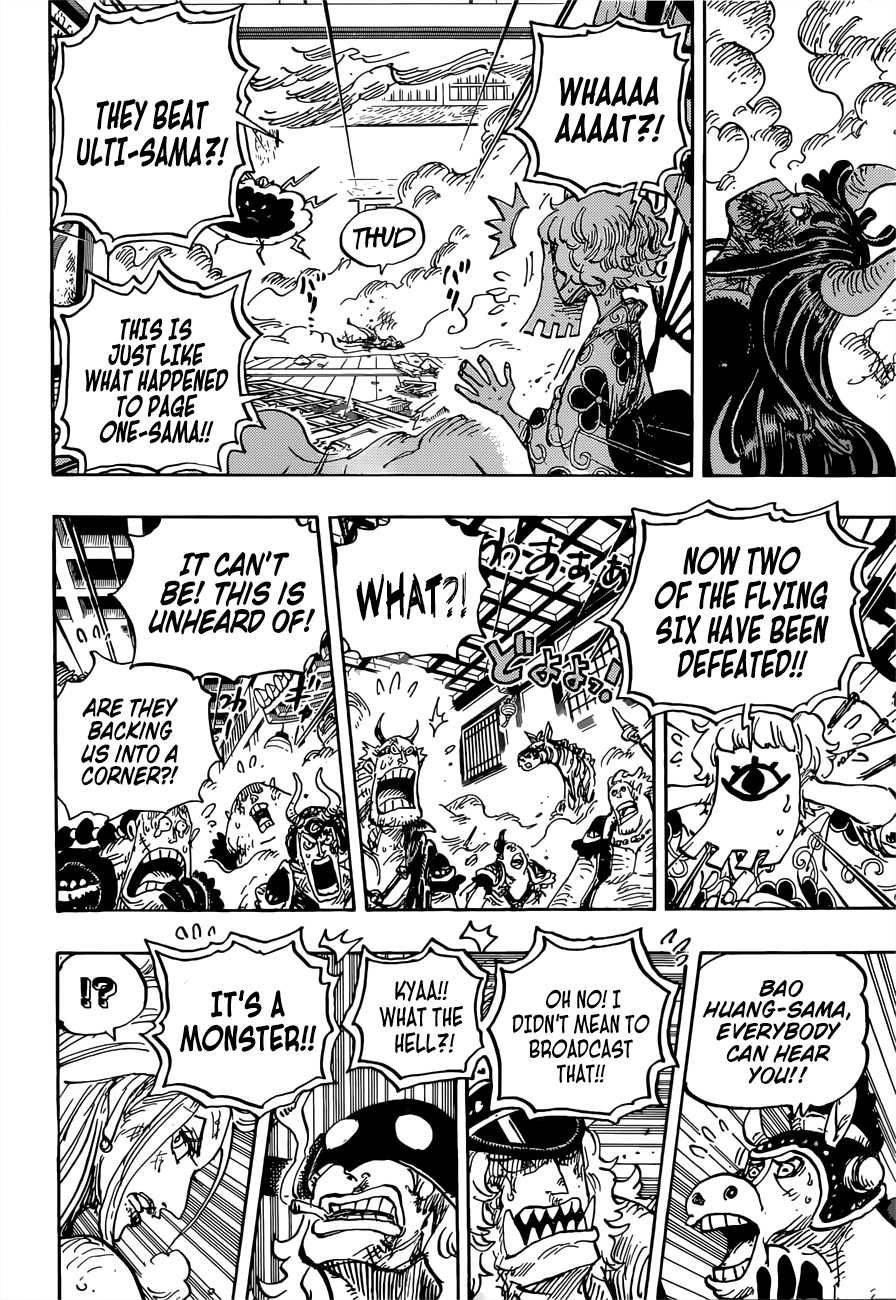 One Piece Manga Manga Chapter - 1016 - image 12