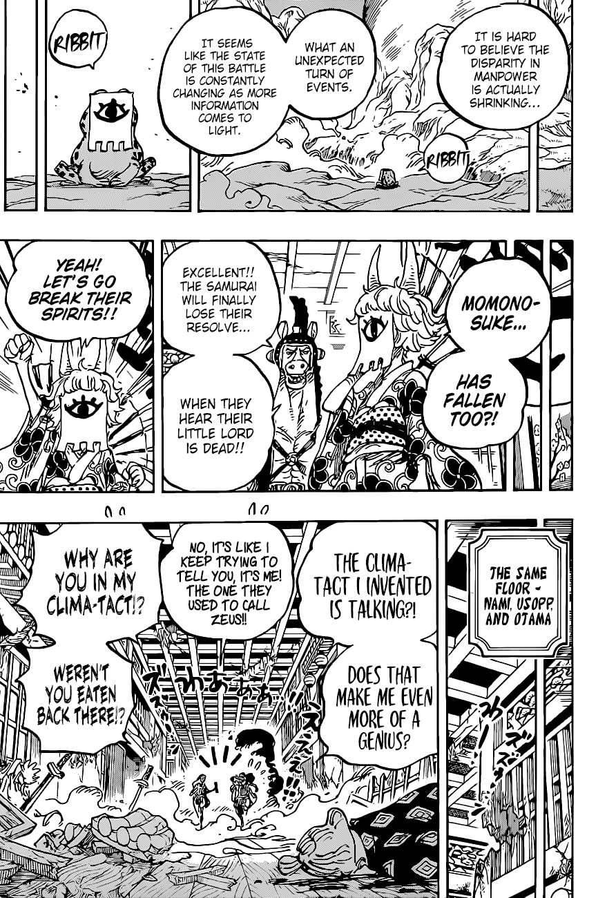 One Piece Manga Manga Chapter - 1016 - image 6