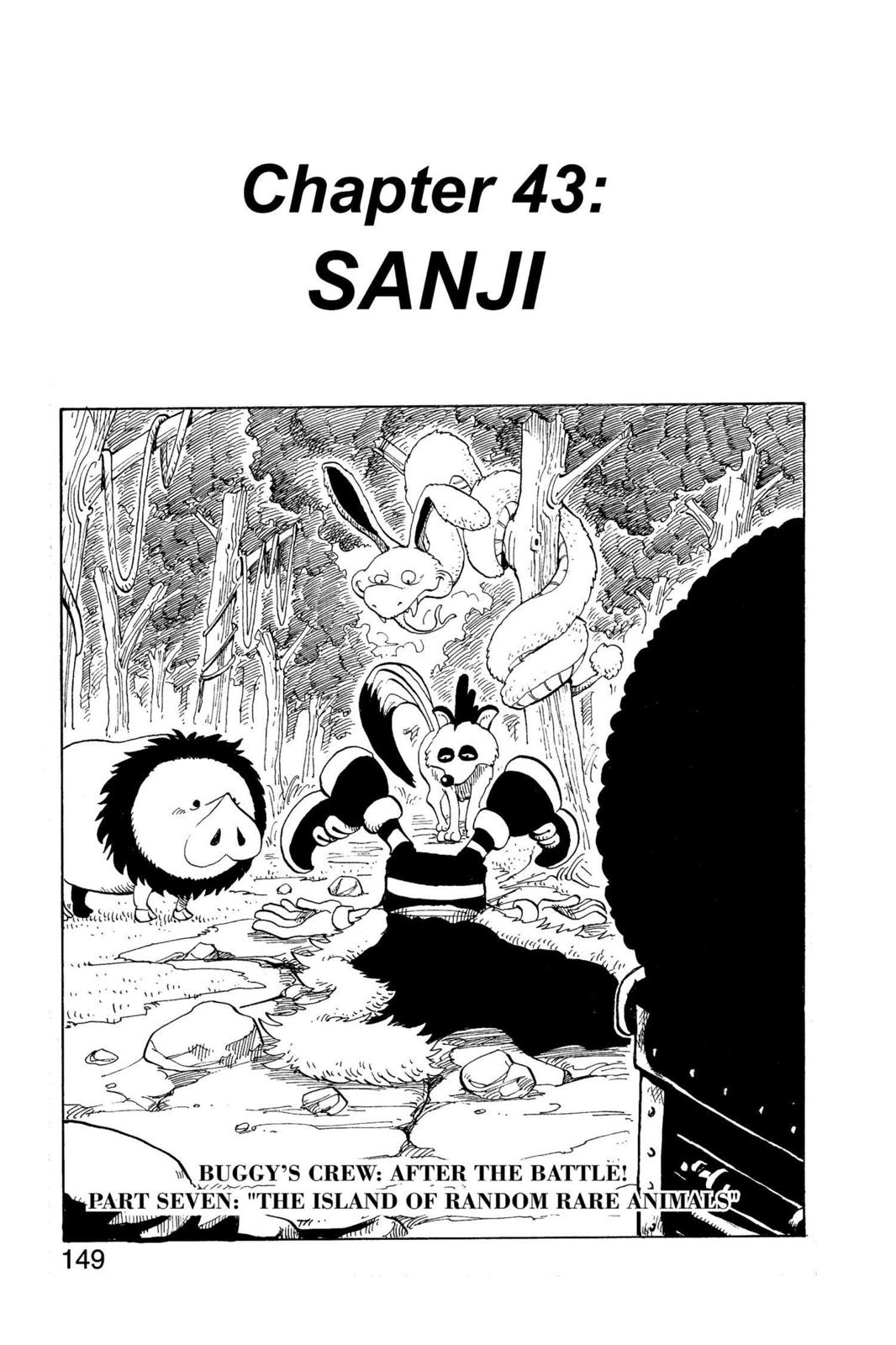 One Piece Manga Manga Chapter - 43 - image 1