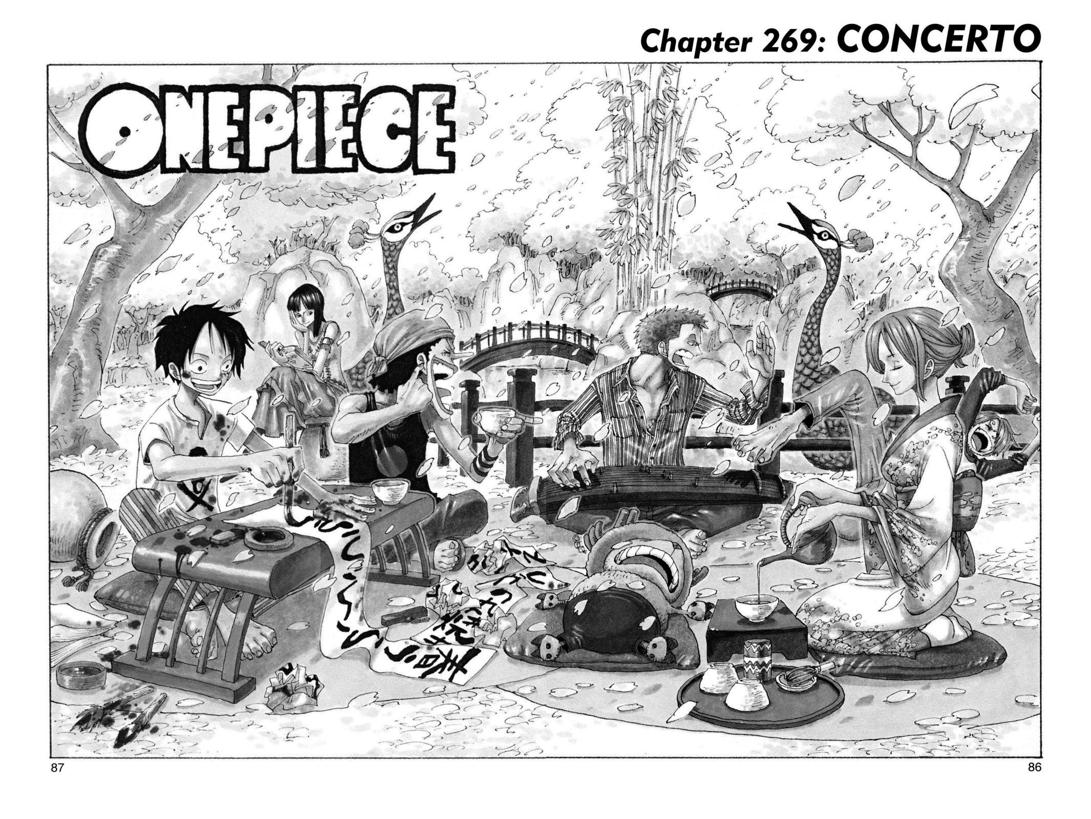 One Piece Manga Manga Chapter - 269 - image 1