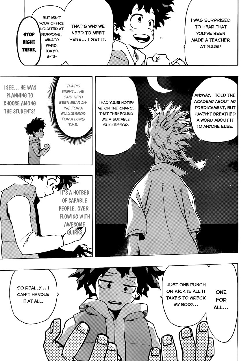 My Hero Academia Manga Manga Chapter - 5 - image 5