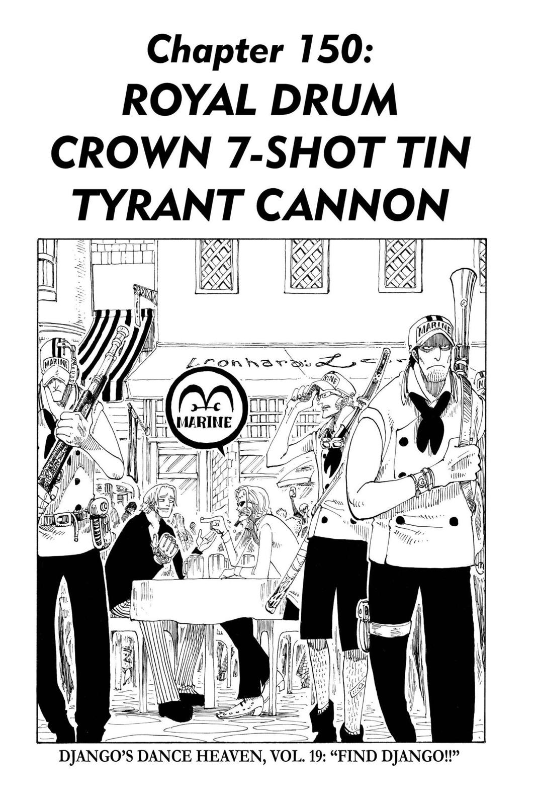 One Piece Manga Manga Chapter - 150 - image 1