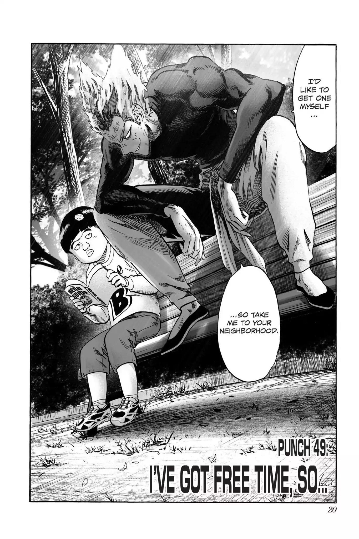 One Punch Man Manga Manga Chapter - 49 - image 1