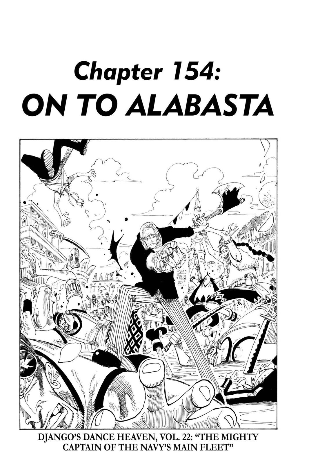 One Piece Manga Manga Chapter - 154 - image 1