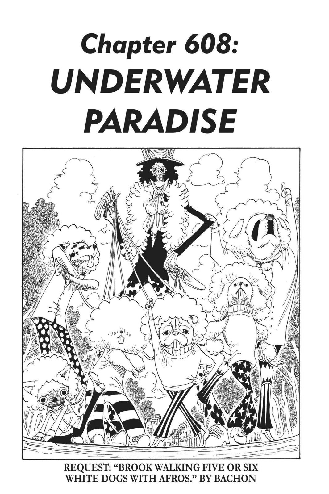 One Piece Manga Manga Chapter - 608 - image 1