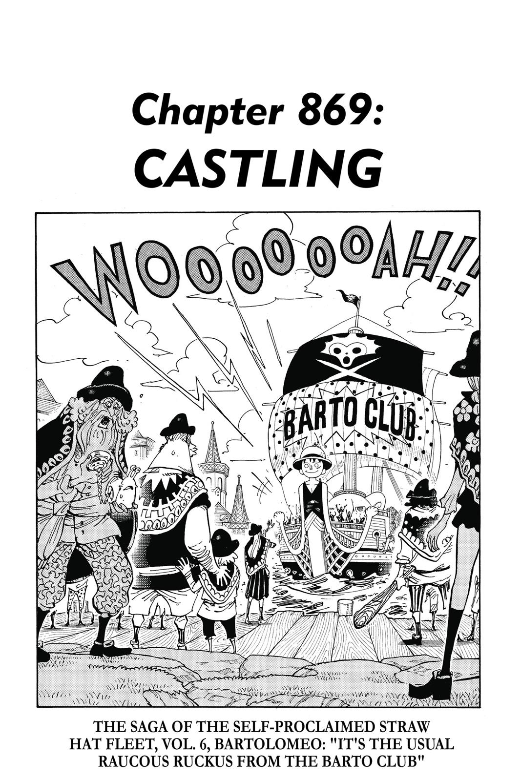 One Piece Manga Manga Chapter - 869 - image 1