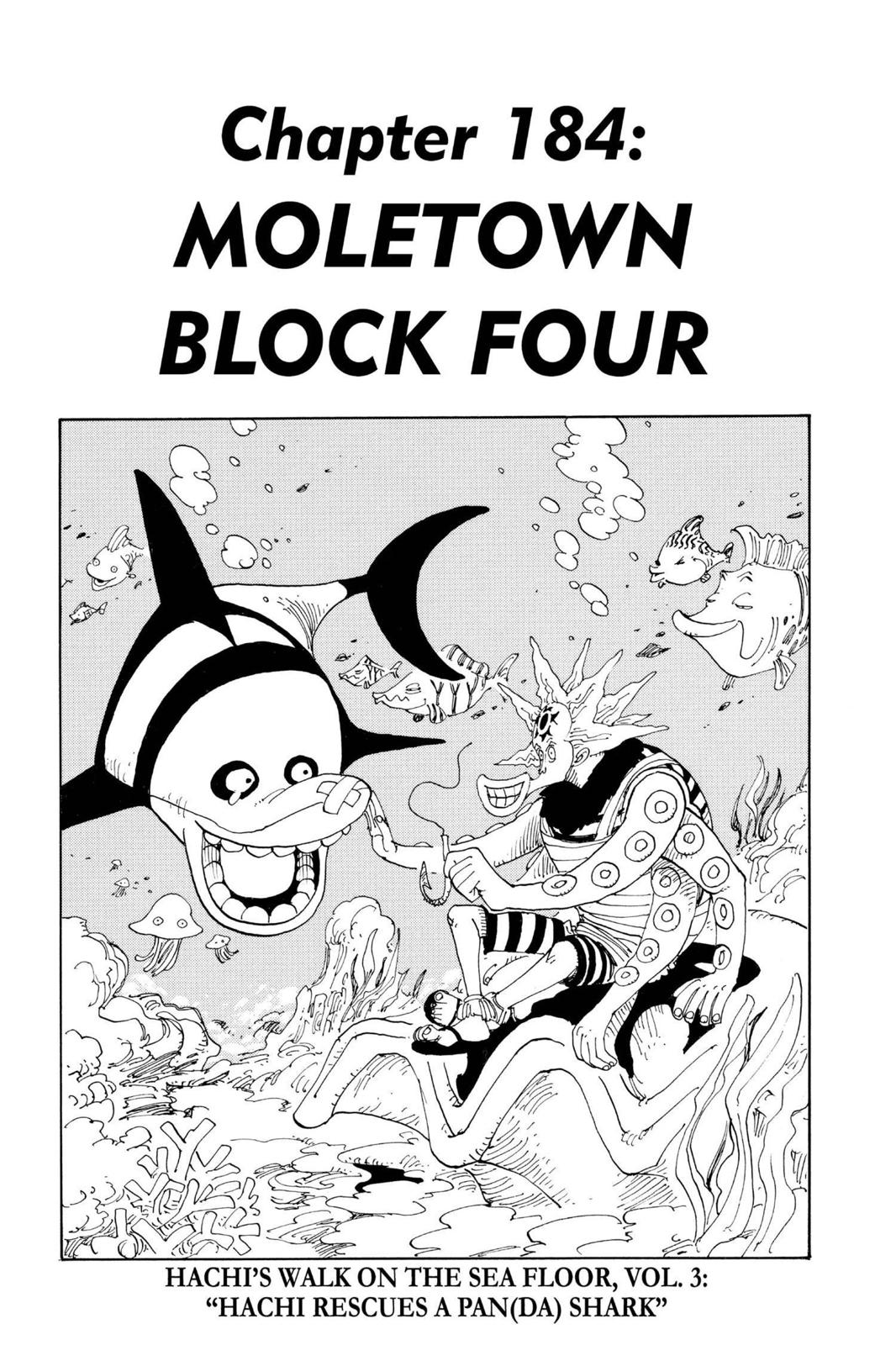 One Piece Manga Manga Chapter - 184 - image 1