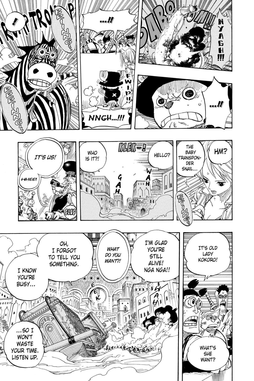 One Piece Manga Manga Chapter - 384 - image 11
