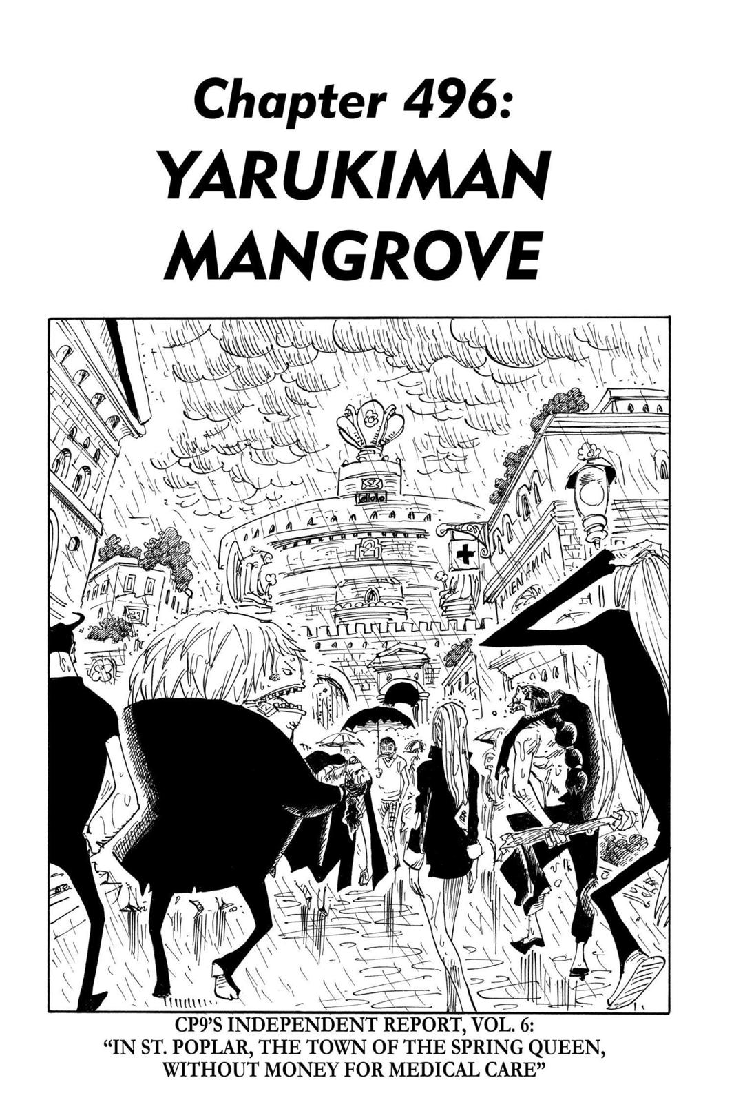 One Piece Manga Manga Chapter - 496 - image 1