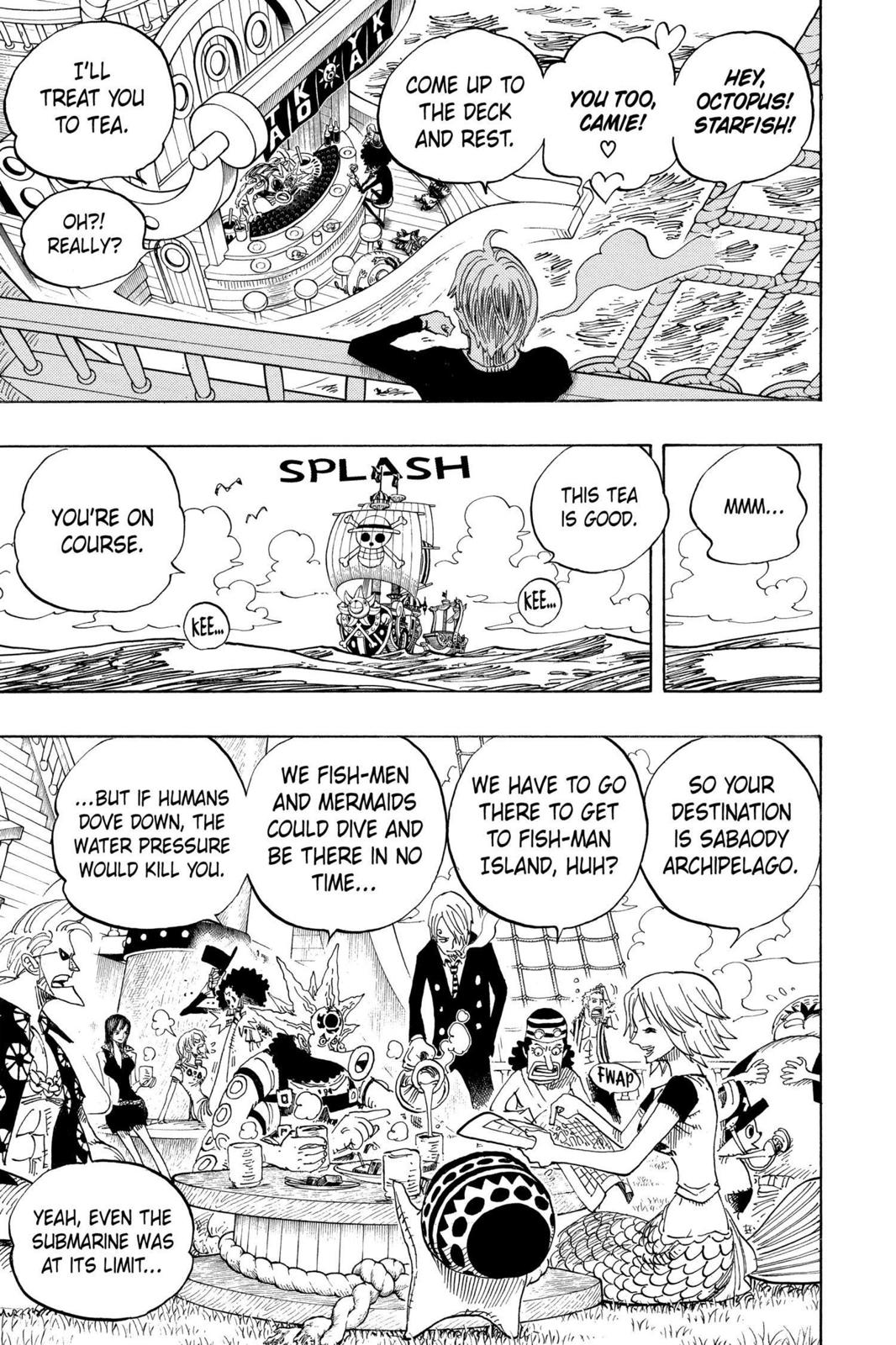 One Piece Manga Manga Chapter - 496 - image 9