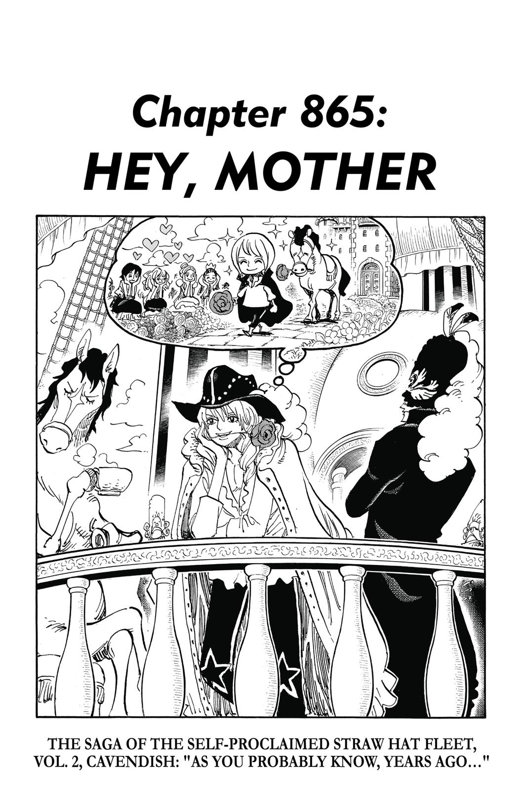 One Piece Manga Manga Chapter - 865 - image 1