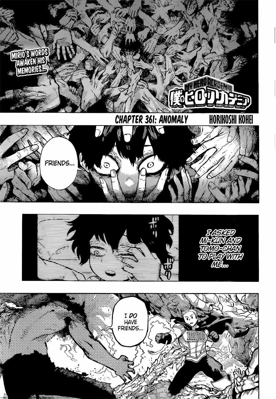 My Hero Academia Manga Manga Chapter - 361 - image 2