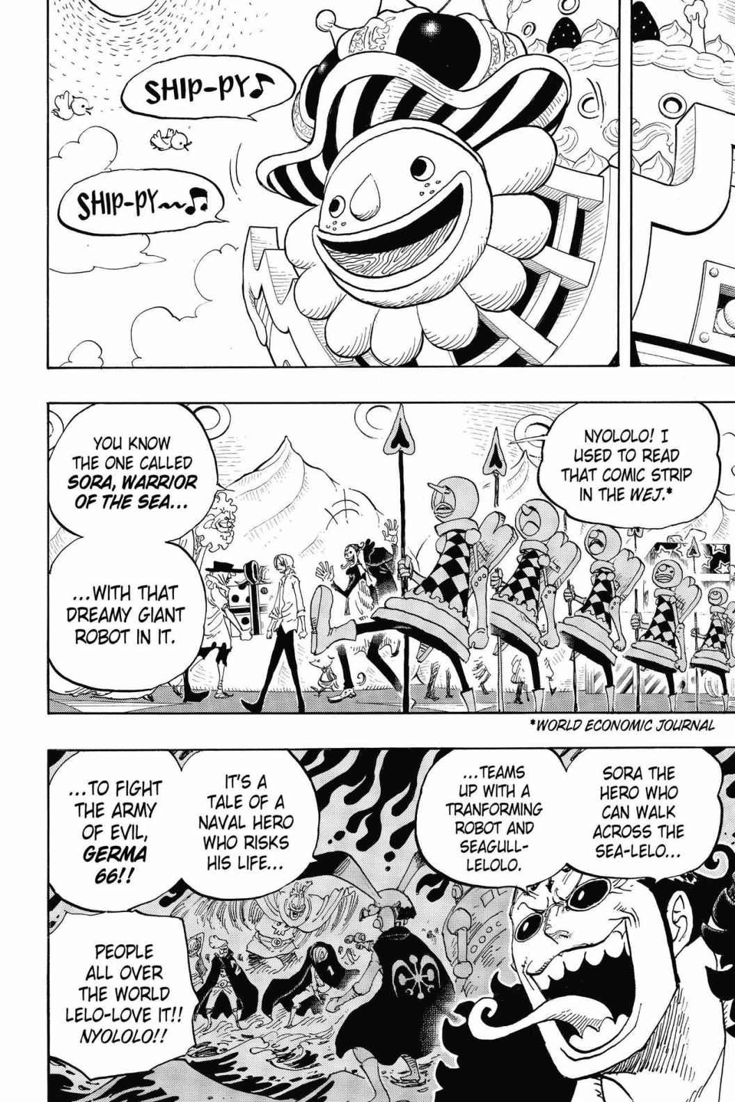 One Piece Manga Manga Chapter - 825 - image 2