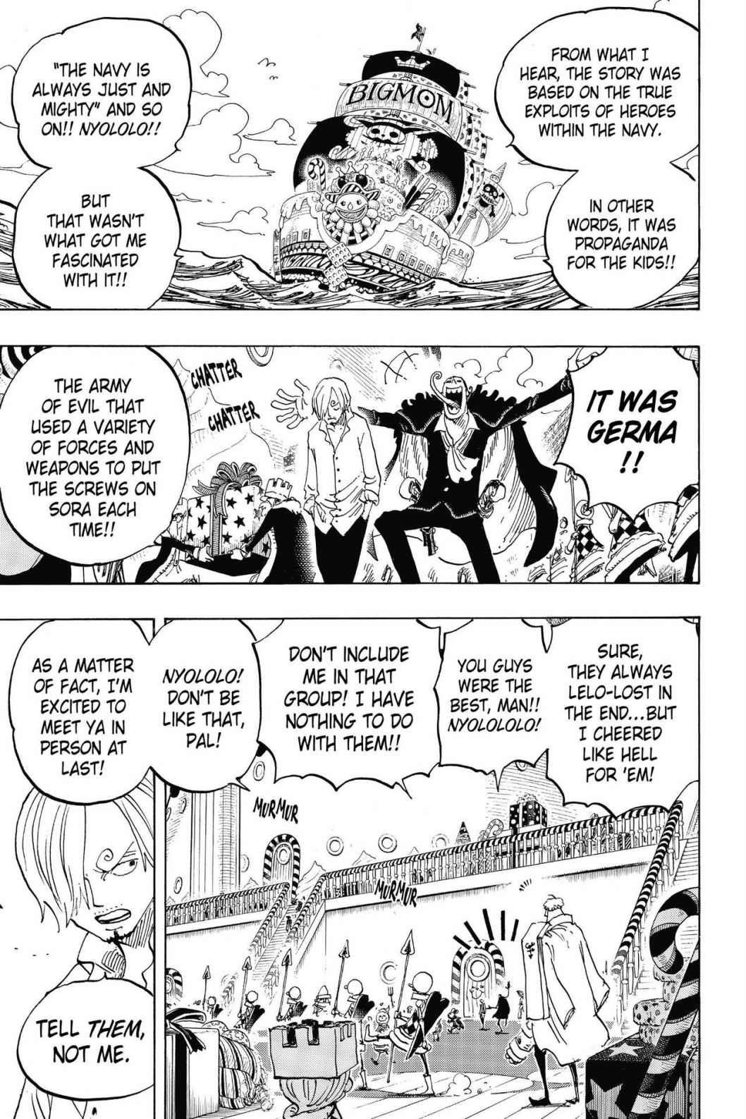 One Piece Manga Manga Chapter - 825 - image 3