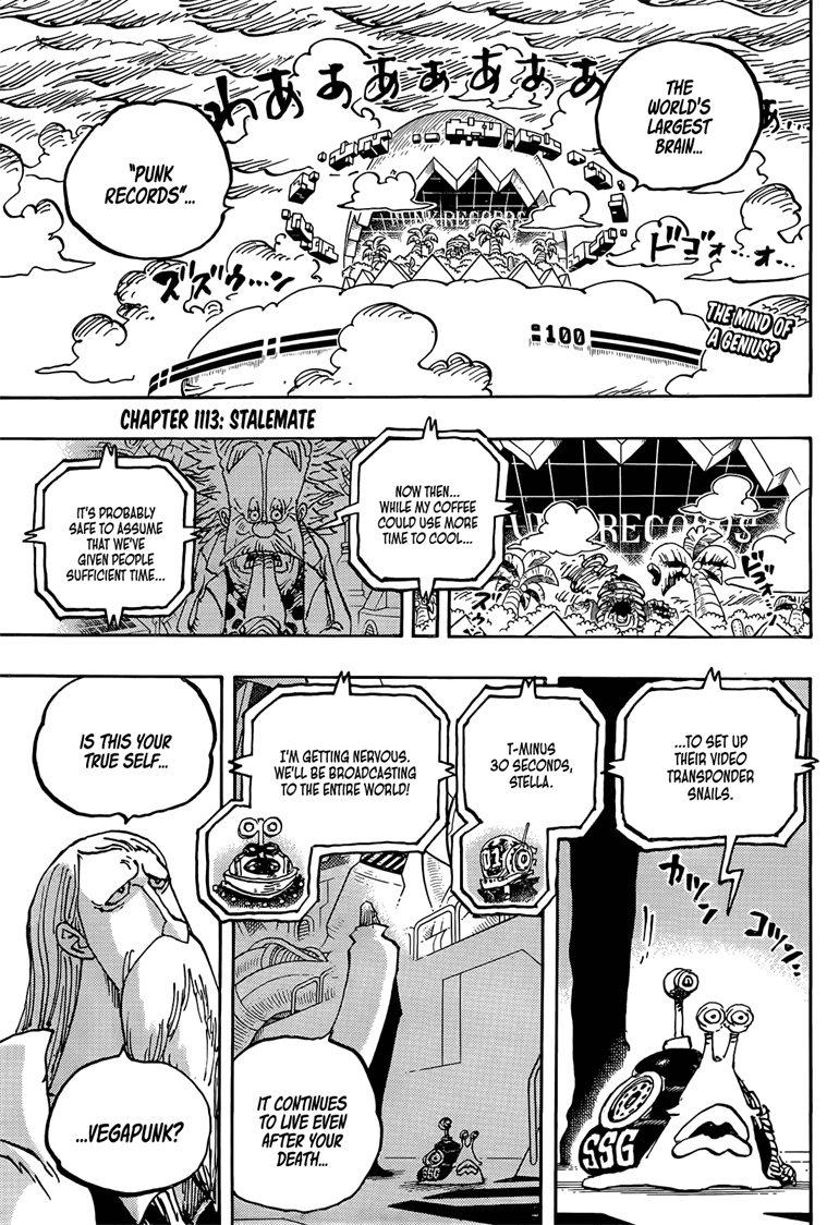 One Piece Manga Manga Chapter - 1113 - image 3