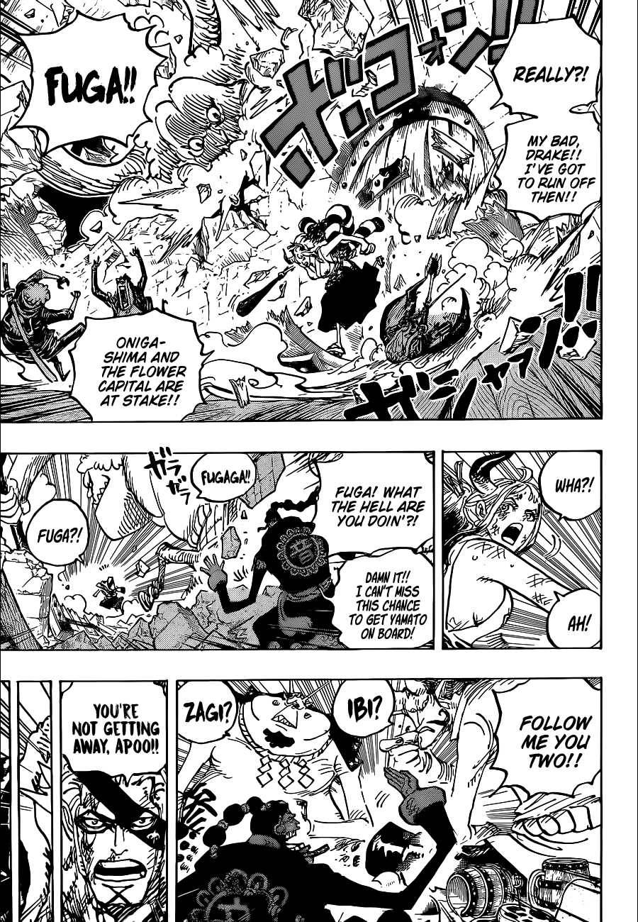 One Piece Manga Manga Chapter - 1031 - image 11