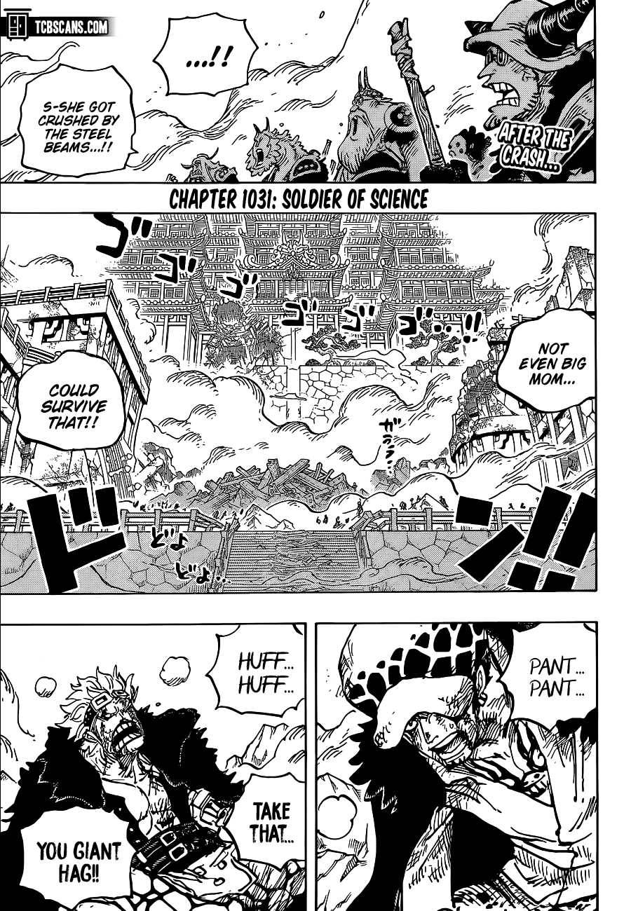 One Piece Manga Manga Chapter - 1031 - image 4