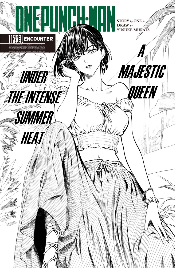 One Punch Man Manga Manga Chapter - 115 - image 1