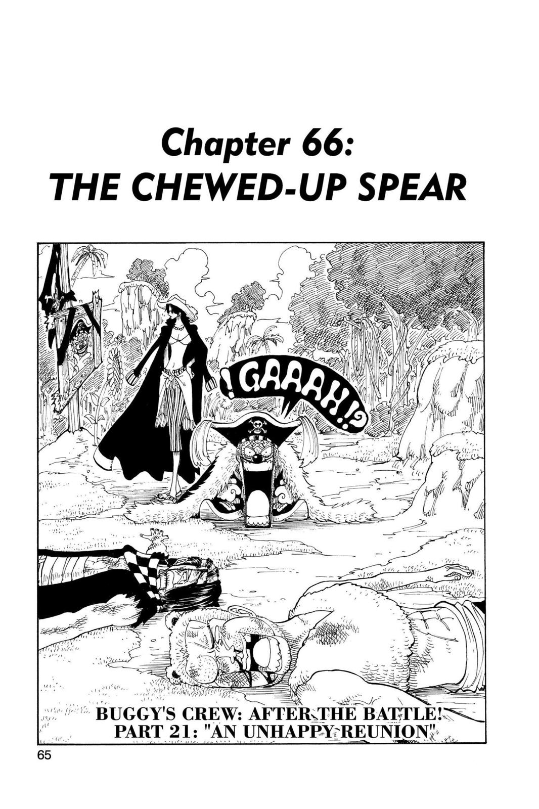 One Piece Manga Manga Chapter - 66 - image 1