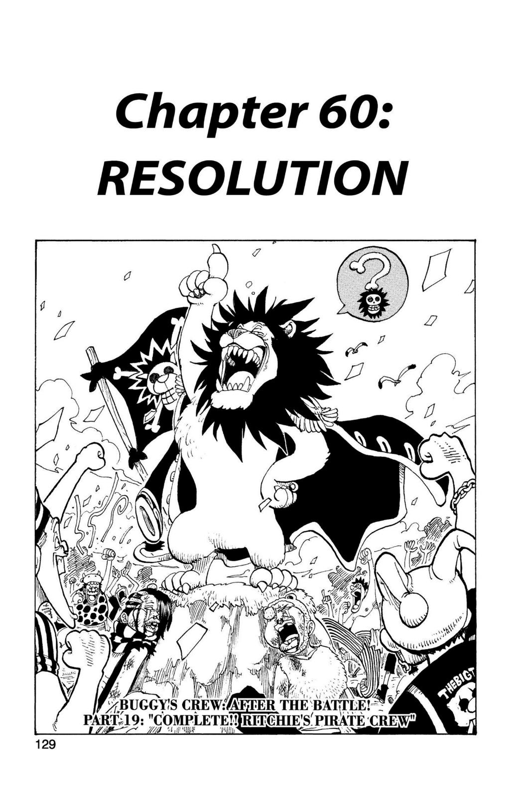 One Piece Manga Manga Chapter - 60 - image 1